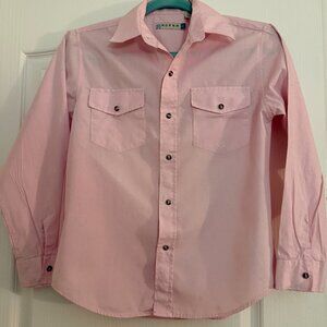 Roper Western Button Up Shirt - L (12-14)